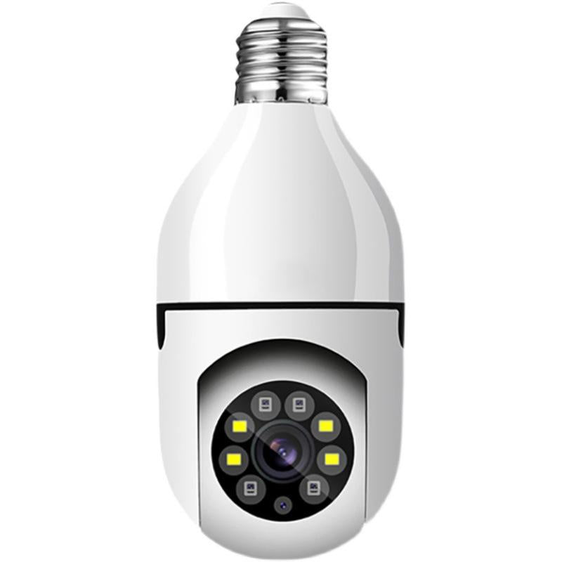 Câmera de luz de lâmpada de monitoramento panorâmico de 360 graus